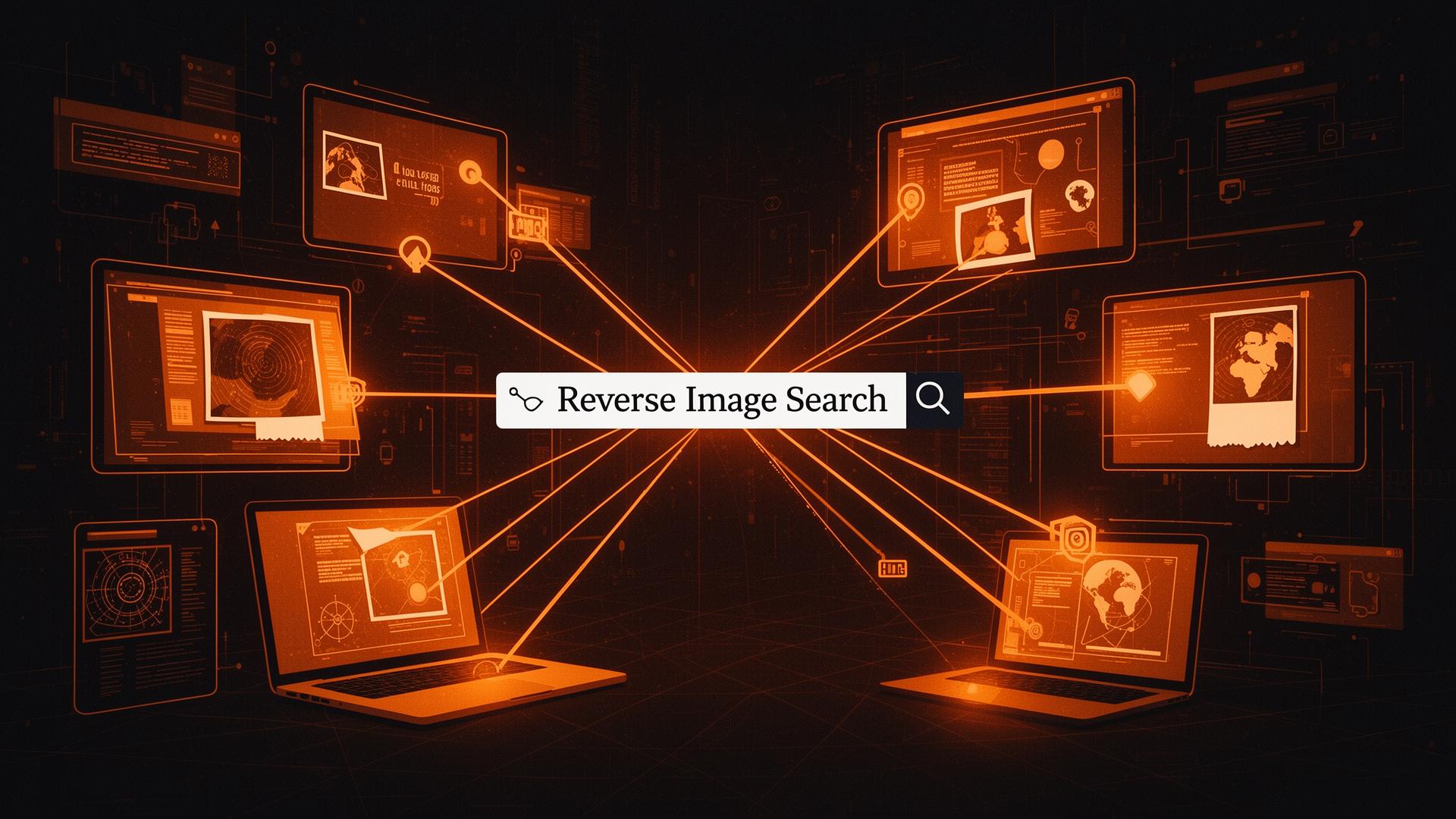 Stolen photograph being tracked across the internet via reverse image search